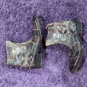 Mark Nason Cross & Dragon boots 67620 men's size 7.5 Made in Italy. JRJ